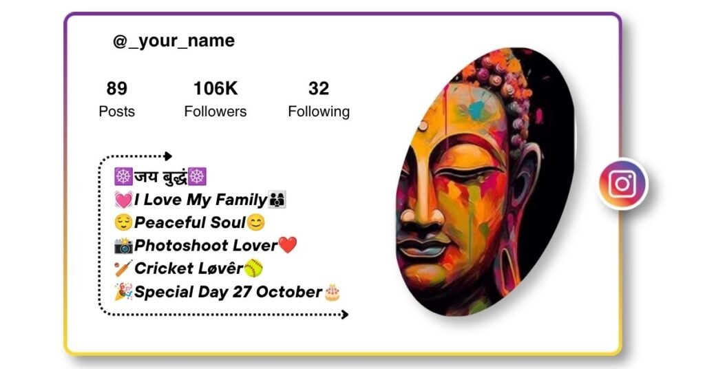 Best Buddhist Bio for Instagram